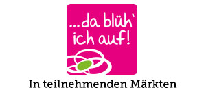 Die Mininelke Pink Kisses bekommt man in teilnehmenden "da blüh ich auf!"-Filialen
