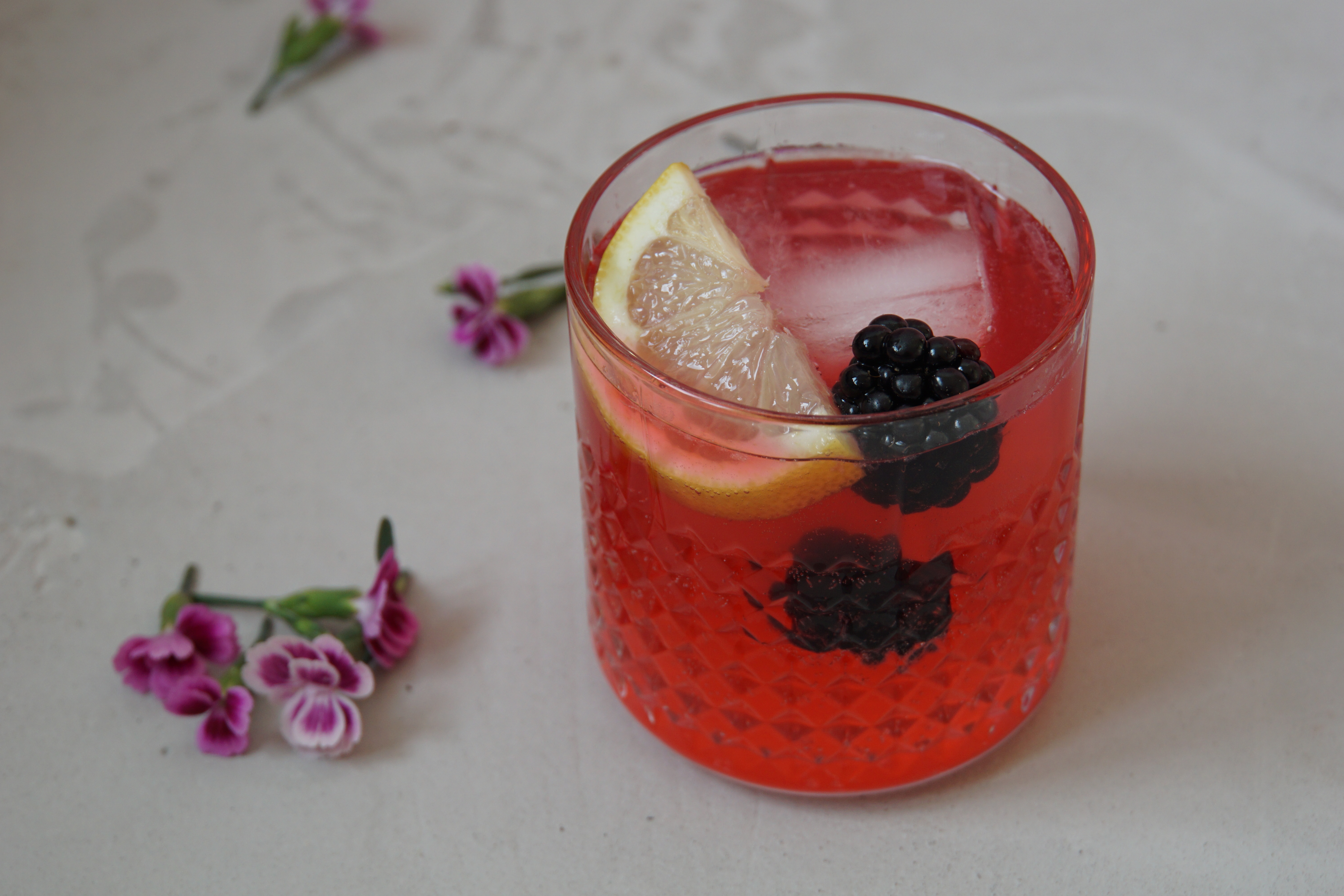 Brombeer-Heidelbeer-Tonic