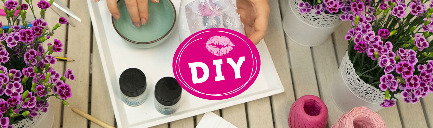 Pink Kisses DIY-Ideen